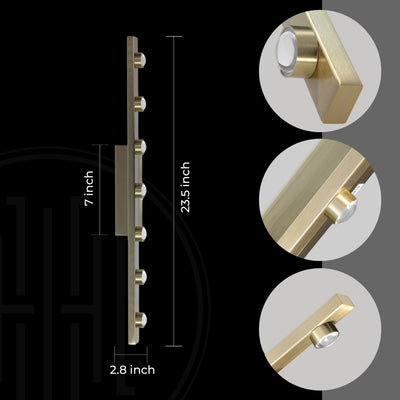 Golden Horizon Wall Mirror Light (Picture Light)