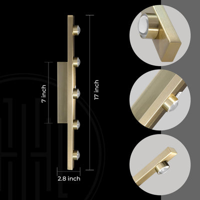 Golden Horizon Wall Mirror Light (Picture Light)