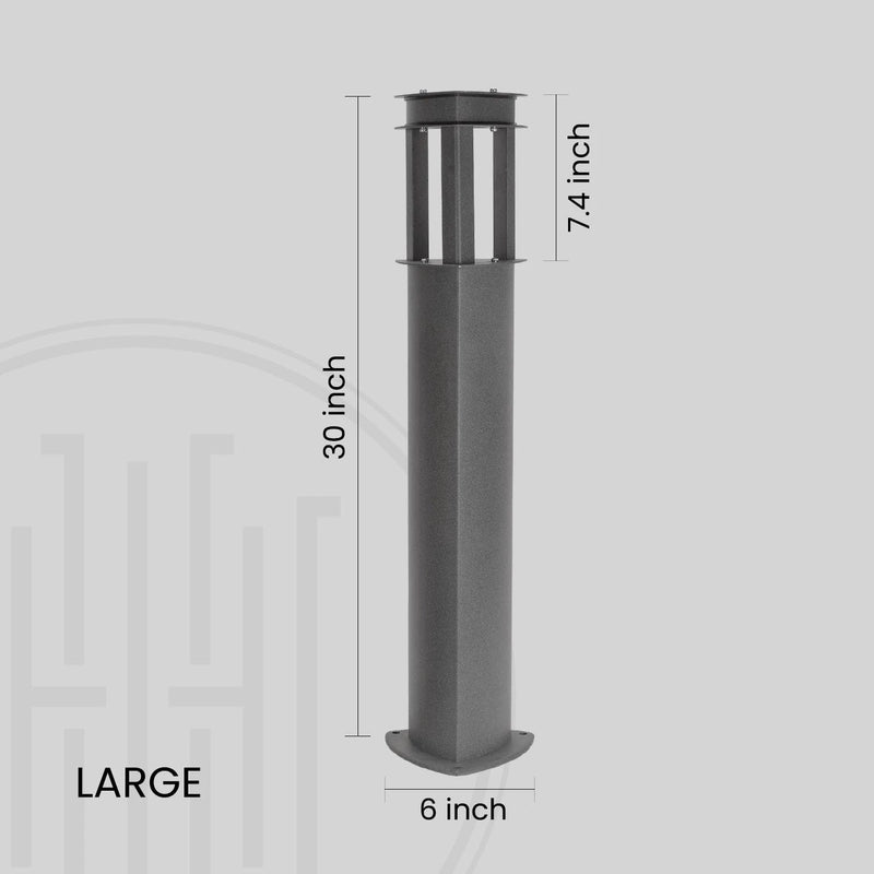 UrbanShield 3-Pillar Bollard Light