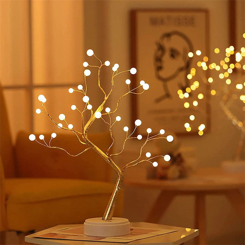 Decorative LED Auric Bonsai Tree Table Lamp