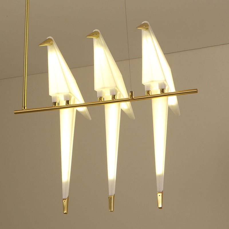 Tri-Canary Hanging Light