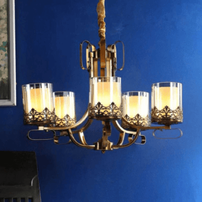 Moon Light Glass Chandelier