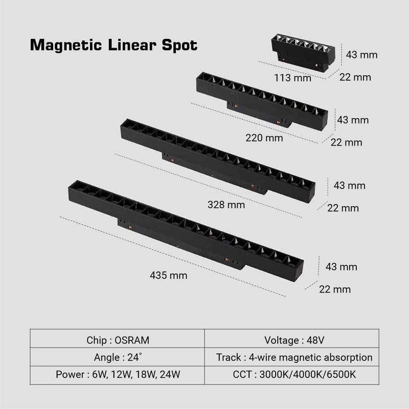 Magnetic Track Lighting System – Harold Electricals
