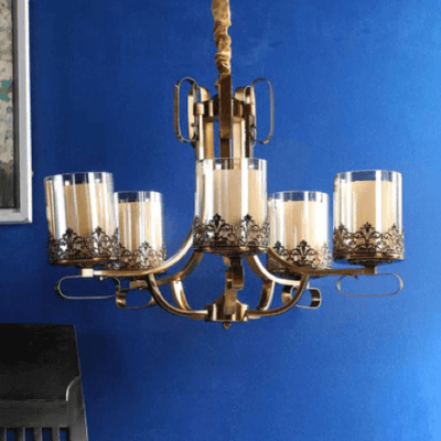 Moon Light Glass Chandelier
