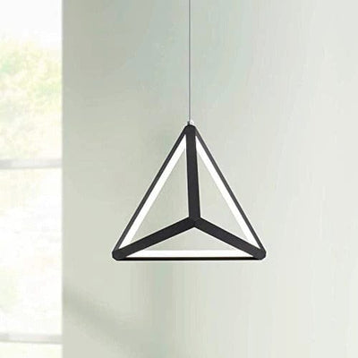 Modern Geometric Triangle LED Pendant Light