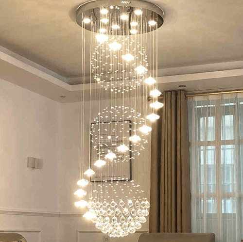 3s crystal staircase chandelier 1