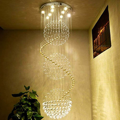 3s crystal staircase chandelier 3