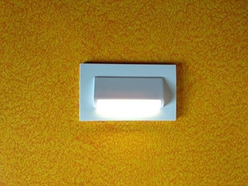 Plastic Western LED Foot Light, 4-Modular - Pack of 8 Piece