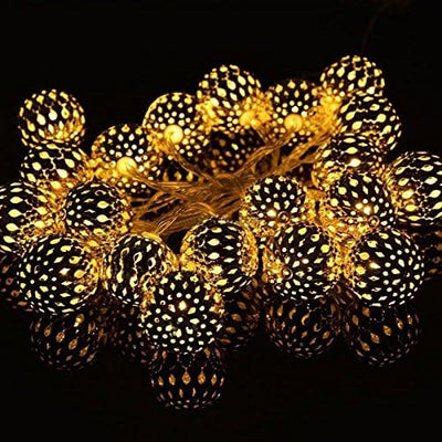 Metal Ball Decorative LED Fancy Light
