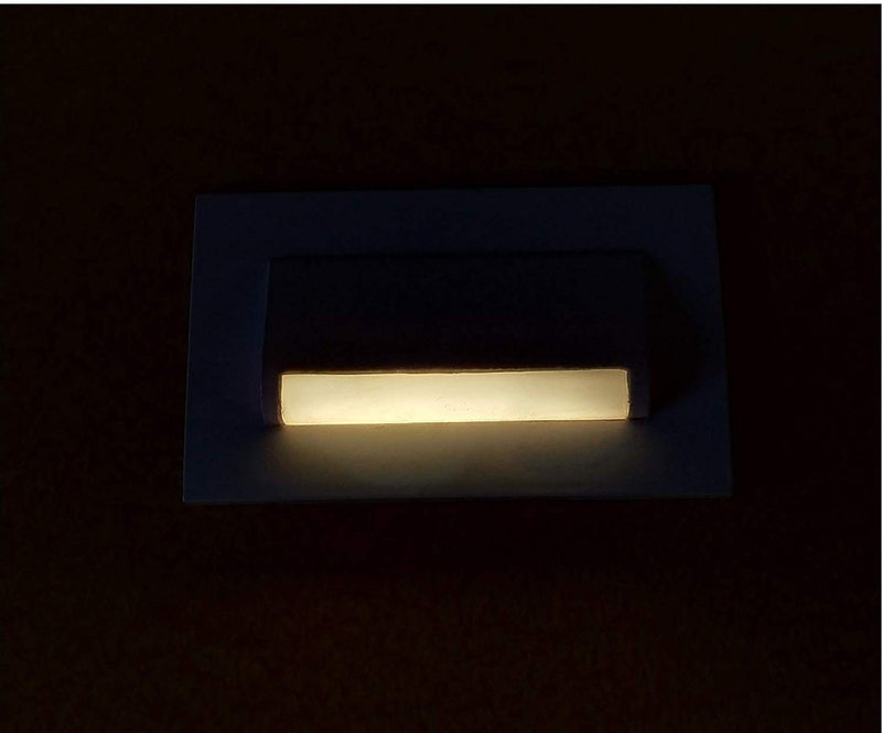 Plastic Western LED Foot Light, 4-Modular - Pack of 8 Piece