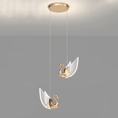 Swan Hanging Light