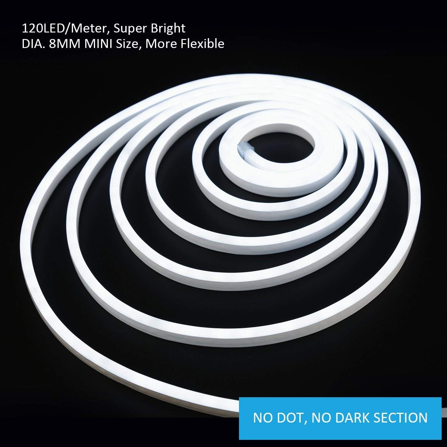 Mini Led Neon Rope Led Mini Neon Lights, Rope Lights, 120Led, 220V, Included All Necessar ...