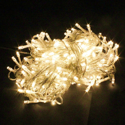 80 LED Bulbs String Light for Diwali Christmas Home Decoration, 10 m (Warm White)