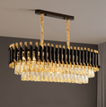 Black Mamba Oval Chandelier