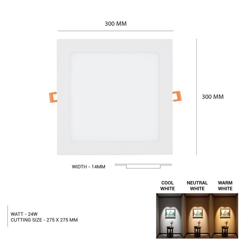 Concealed LED Panel [3W to 48W]