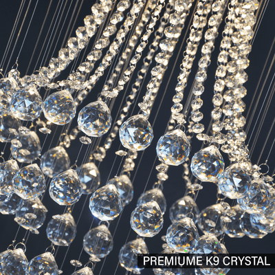 k9 crystal raindrop chandelier 8