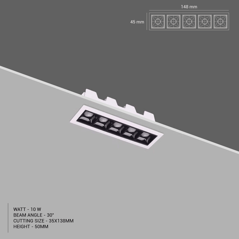Laser Blade Recessed Linear Spotlight – Harold Electricals