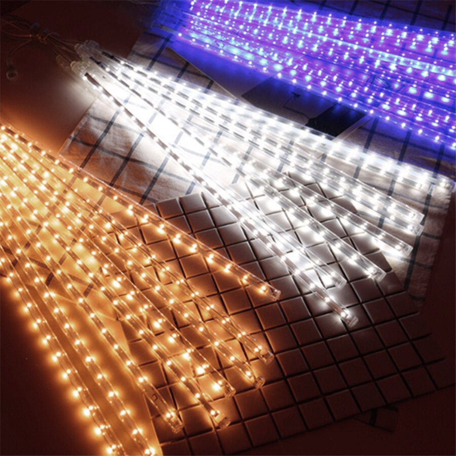 Dropper Led Meteor Shower Drop Decorative LED Light-Set of 8 Lights – Harold ...