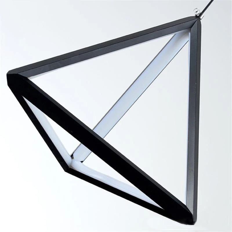 Modern Geometric Triangle LED Pendant Light – Lumora Lights