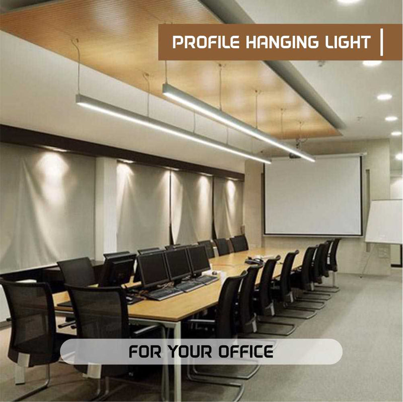 Hanging Profile Light In 48Watt & 4 Feet long @ Harold – Harold Electricals