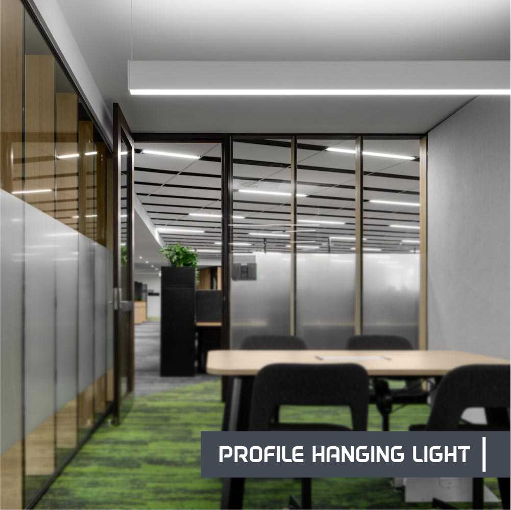 LED Linear Hanging Profile Light – Harold Electricals