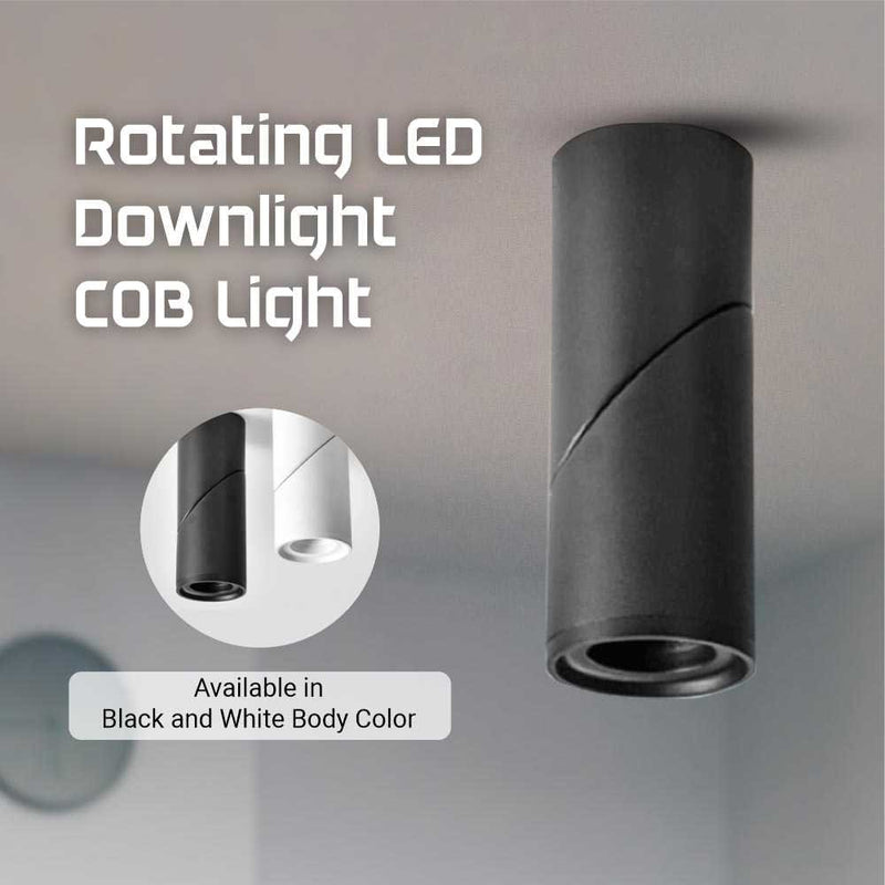 Rotating LED COB Spot Downlight