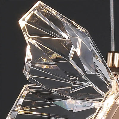 Crystal Butterfly LED Pendant Light