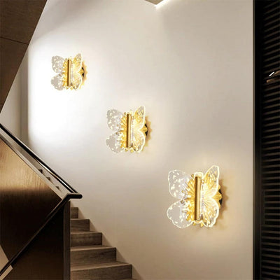 Acrylic Butterfly LED Wall Light