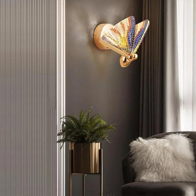 Paradise Butterfly Wall Light