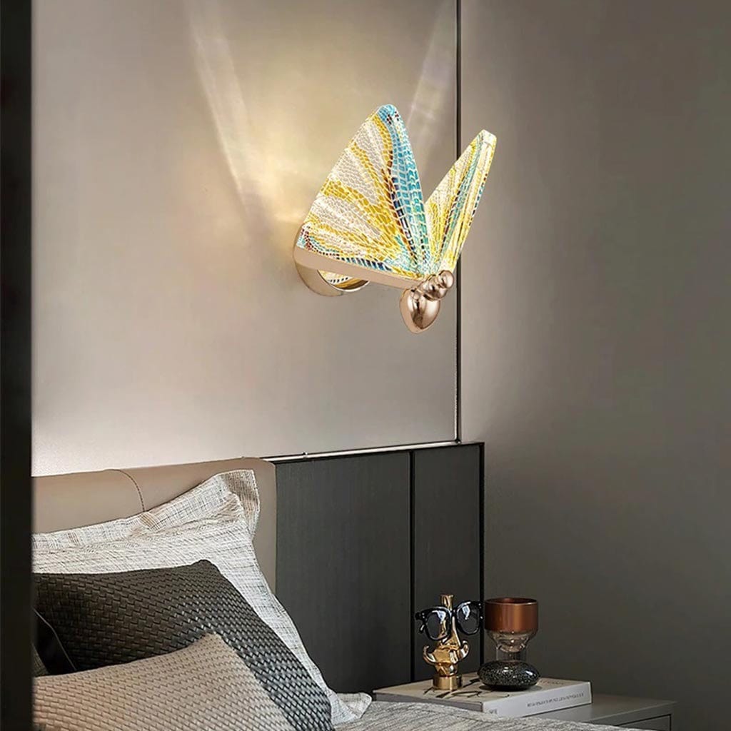 Paradise Butterfly Crystal Wall Light – Harold Electricals