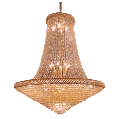 maharaja style indian crystal chandelier product image 3