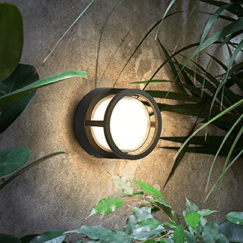 modern round porch led wall light product image 5