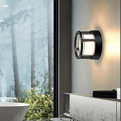 modern round porch led wall light product image 6