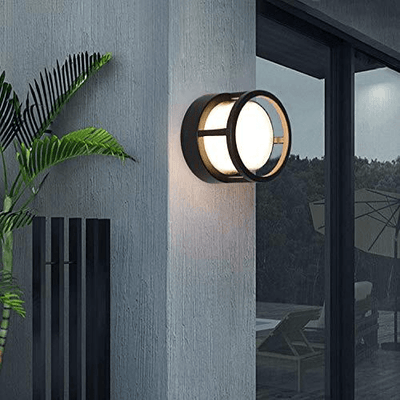 modern round porch led wall light product image 7