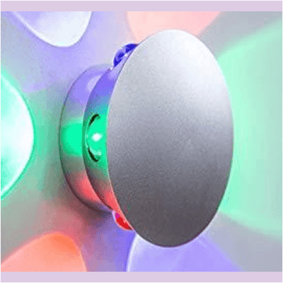 round shape led sconce light 2