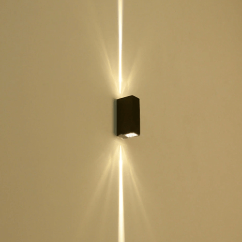 Rectangular Up-Down Outdoor Wall Facade Light – Harold Electricals