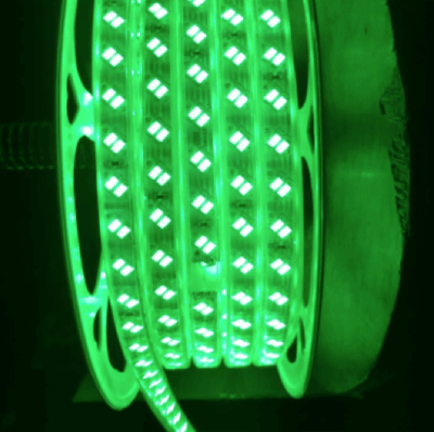 smd rope light green