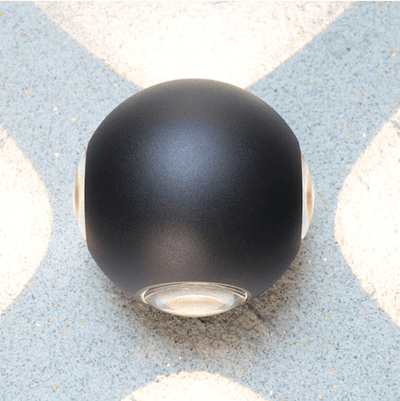 spherical facade led wall light product image 2