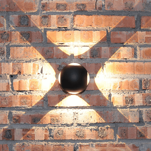 spherical facade led wall light product image 6