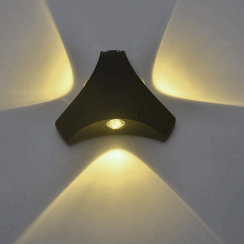 Buy Triangular Facade Led Wall Light | Harold Electricals