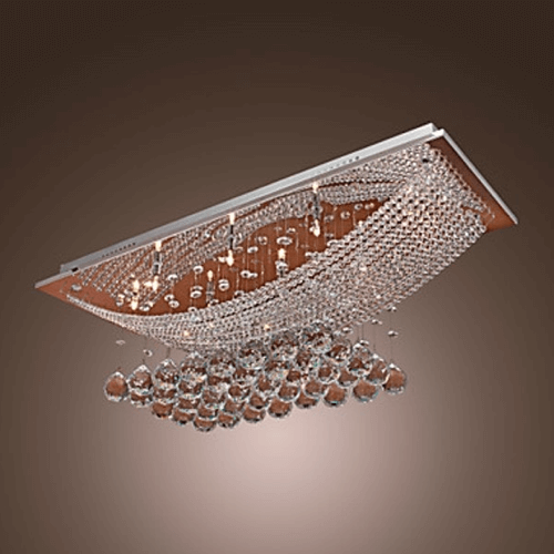 unique design custom crystal chandelier image 1